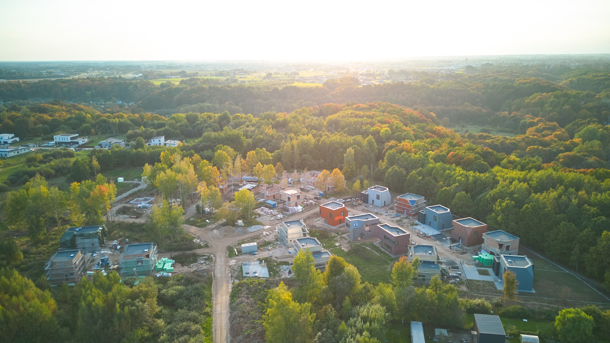 Jiesios takas – prabangus namų kvartalas Panemunėje!