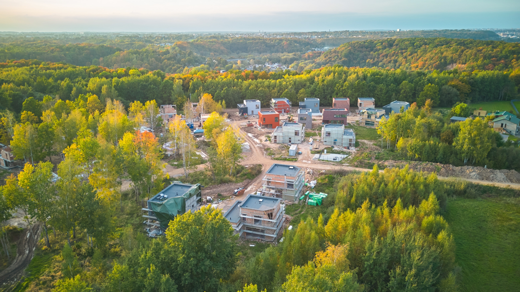 Jiesios takas – prabangus namų kvartalas Panemunėje!