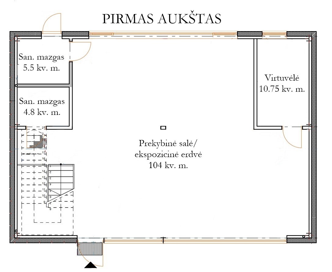 Pastatas nuomai Dainavoje