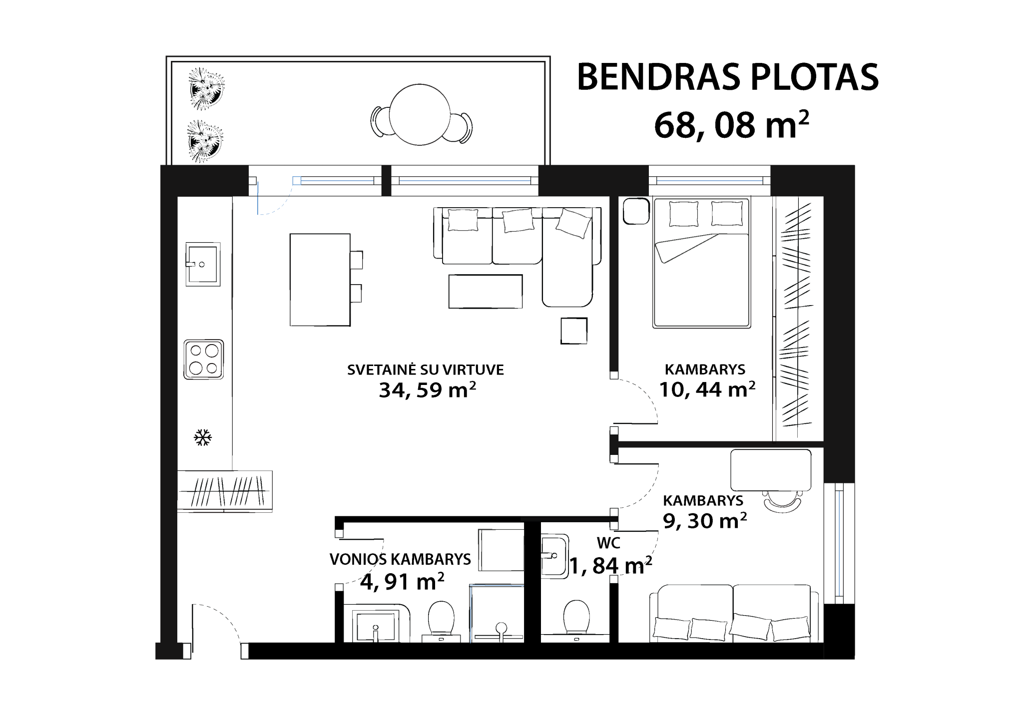 Butas Žemuosiuose Kaniūkuose